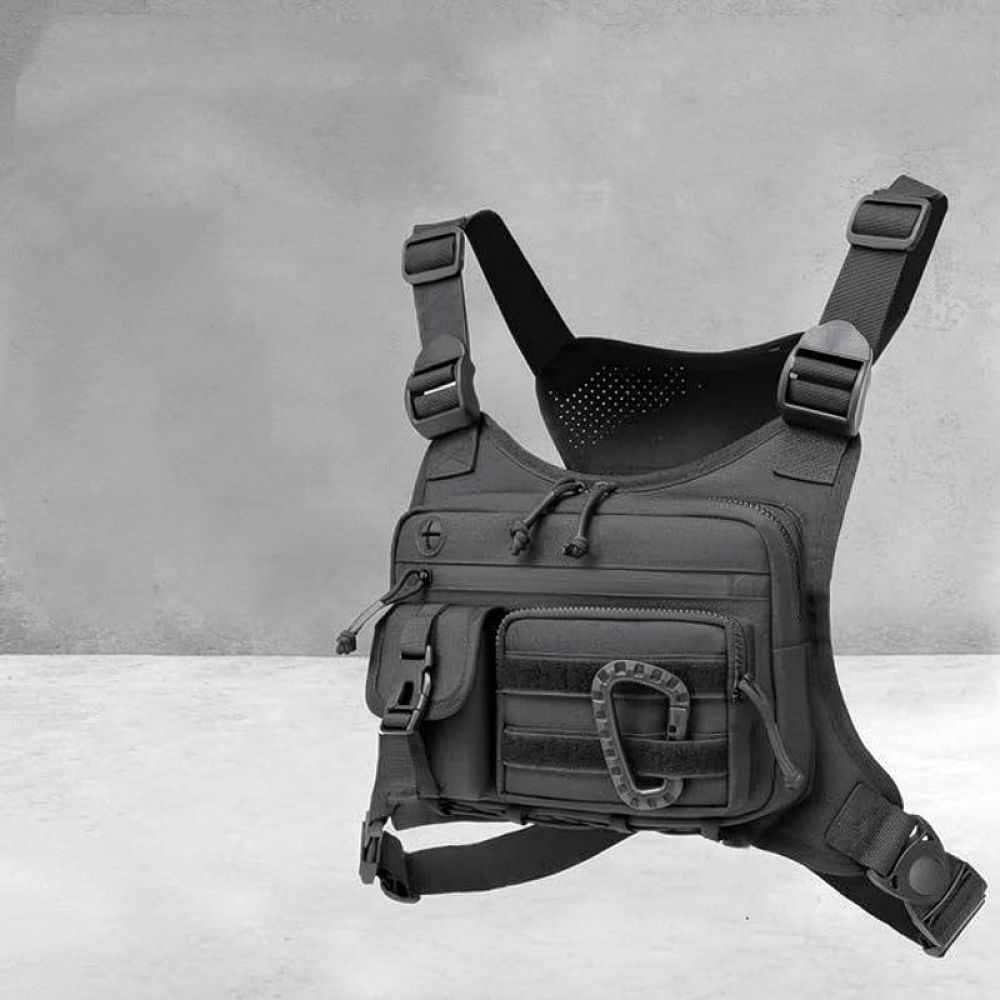 Outdoor Sport Climbing Gear - 남성용 전술용 옥스포드 소재 체스트 백,
